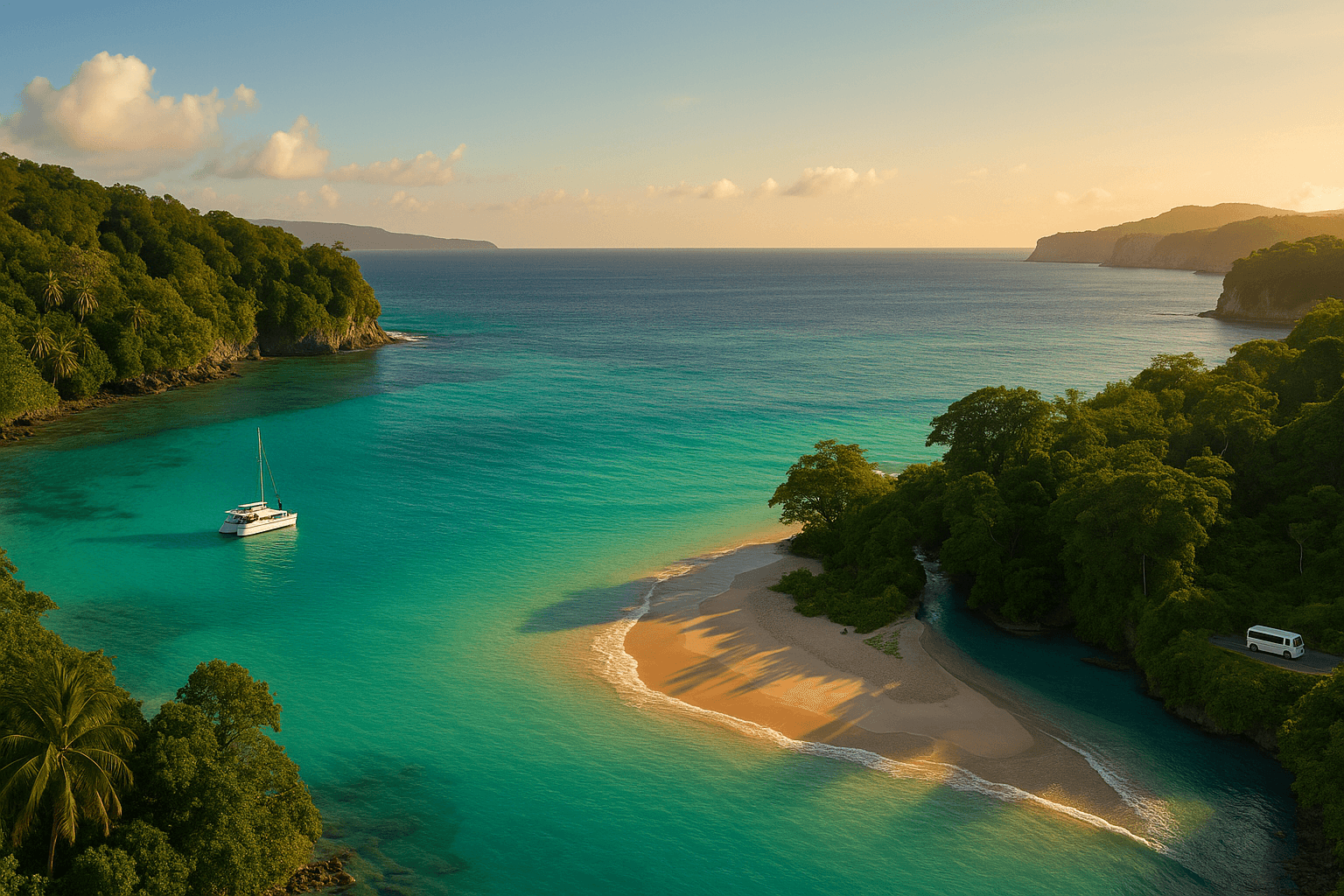 Ocean Escape - Beautiful Jamaican coastline